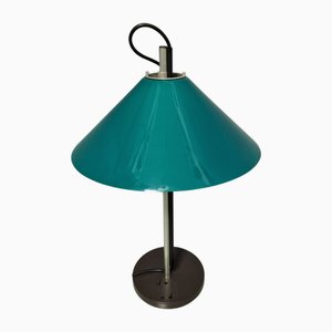Lampada da tavolo Aggregato in plastica verde di Enzo Mari per Artemide, anni '80