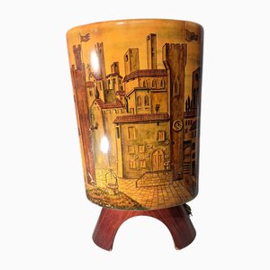 Vintage Barschrank aus Pergament von Aldo Tura für Tura, 1950er