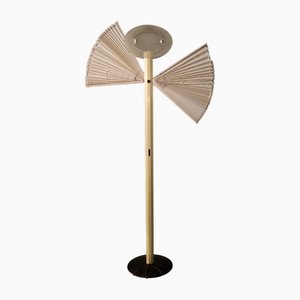 Lampada da terra Butterfly vintage bianca di Afra e Tobia Scarpa per Flos, anni '70