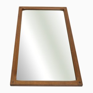 Large Vintage Danish Wall Mirror by Aksel Kjersgaard for Odder Møbler, 1970s