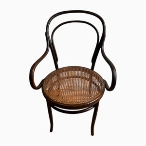 Mundus Armchair in Vienna Straw, 1890s