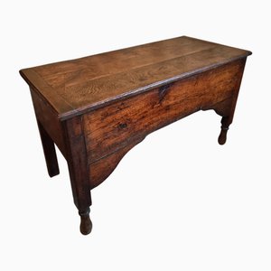 Antique French Dough Bin Table, 19th Century