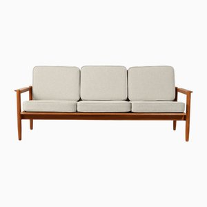 Scandinavian Sofa in Oak, 1950s-1960s