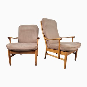 Fauteuils Vintage en Hêtre de Farstrup Møbler, 1970s, Set de 2