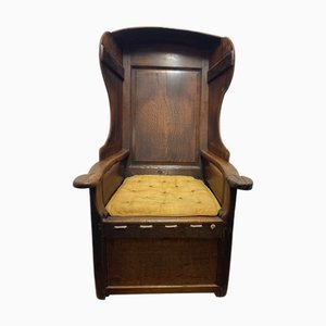 Englischer Lambing Chair aus Eiche