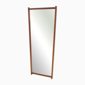 Skandinavischer GT 7037 Spiegel aus Glas & Holz, 1950