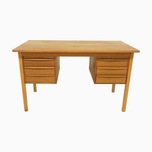 Vintage Scandinavian Oak Desk, 1960