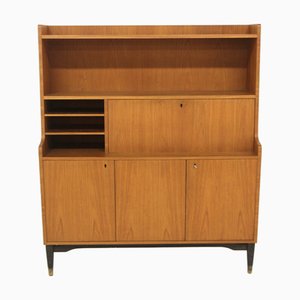 Skandinavischer Sekretär aus Teak, 1950