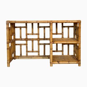 Bamboo Desk in the style of Vivai Del Sud, 1970s