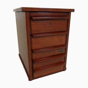 Niederländischer Vintage Aktenschrank mit Schubladen, 1950er