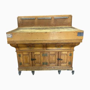 Beech Butcher's Block, 1890s