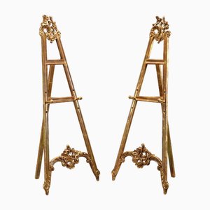 Vergoldete Staffeleien, Italien, 20. Jh.