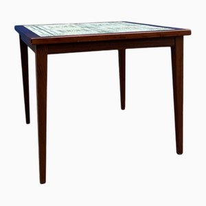 Side Table with Tile and Rosewood from Kvalitet, Form & Funktion