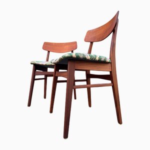 Sedie da pranzo in teak di Farstrup, set di 2