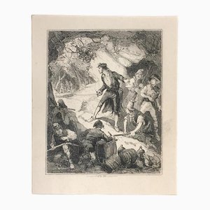 Browne Hablot Knight, Discovery of Captain Grant, Etching, Mid 19th Century