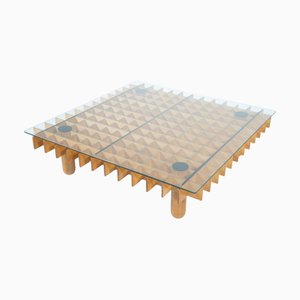 Mid-Century Modern Coffee Table in the style of Gianfranco Frattini, Italy, 1970s