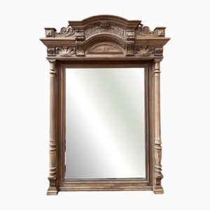 Specchio in noce, fine XIX secolo