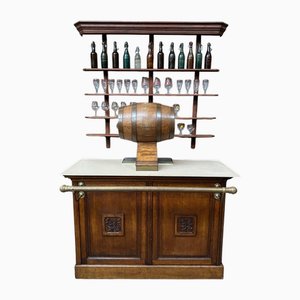 Mobile bar dell'inizio del XX secolo, set di 2