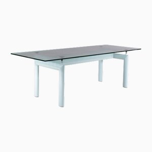 Vintage Italian LC6 Dining Table by Le Corbusier for Cassina, 1980