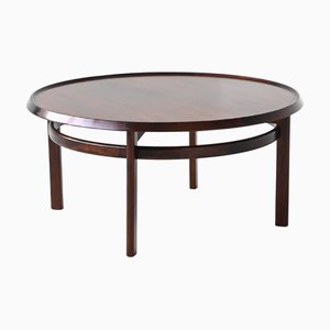 Mesa de centro Bellis de palisandro atribuida a Torbjørn Afdal para Bruksbo, Noruega, años 60