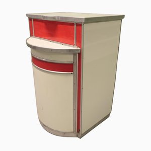 Vintage Dry Bar or Reception Desk in Formica, 1950s