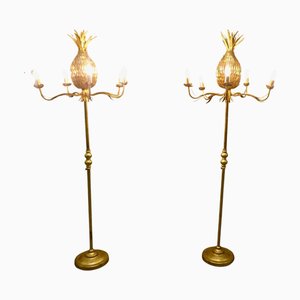 Mid-Century Style Tree Floor Lights, 2000s, Set of 2
