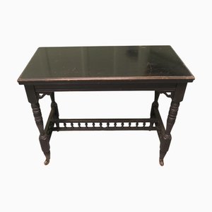 Black Lacquer Games or Hall Table