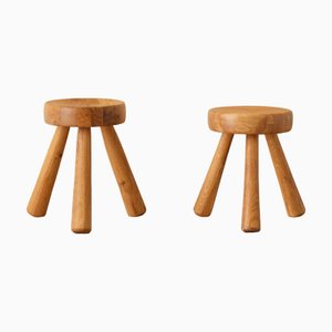 Stools by Ingvar Hildingsson, Sweden, 1970s, Set of 2