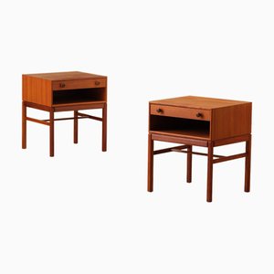 Sven Engström & Gunnar Myrstrand zugeschriebene Casino Nachttische, Schweden, 1960er, 2er Set