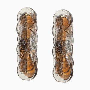 Große Murano Glas Wandlampen von Kalmar, Österreich, 1960er