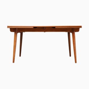312 Esstisch aus Teak & Eiche von Hans J. Wegner für Andreas Tuck, Dänemark, 1960er