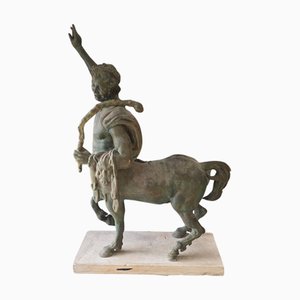 Artista Italiano, Grande Scultura di Centauro, 1900, Bronzo