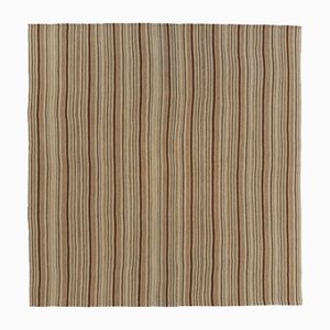 Kilim Bidjar vintage con righe quadrate in tono di Rug&Kilim