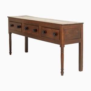 19th Century English Oak Dresser Base