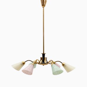 Lampe Spider dans le style d'Arteluce, Italie, 1950