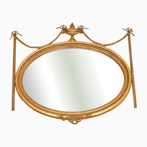 Specchio Adam in legno dorato, fine XIX secolo