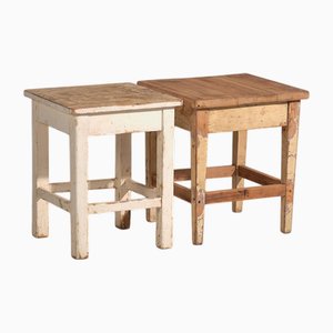 Vintage Beistelltische, 1920, 2er Set