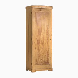 Mueble vintage alto con pátina ocre, 1920