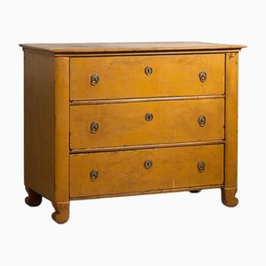 Vintage Kommode mit Ocker Patina, 1920
