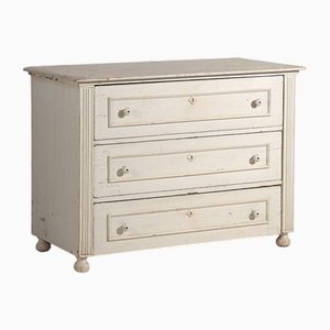 Cajonera vintage blanca, 1920