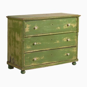 Cajonera antigua verde, años 20