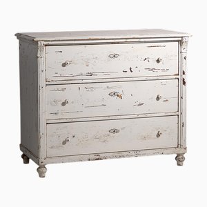 Cajonera antigua blanca, años 20