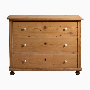 Antique Wood Chest of Drawers, 1920s