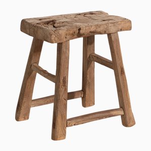 Antiker primitiver Hocker, 1900er