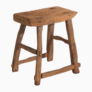 Antiker Couchtisch im Primitiven Stil, 1900er