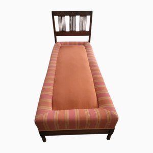 Empire Style Wooden Chaise Lounge