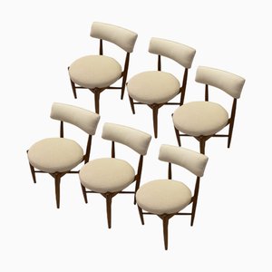 Vintage Chairs by Ib Kofod Larsen for G-Plan, 1960s, Set of 6