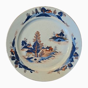 Großer chinesischer Porzellanteller