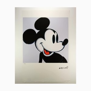 After Andy Warhol, Mickey Mouse, Limitierte Lithographie, 1980er