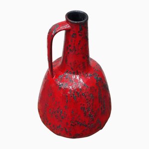Große Fat-Lava Keramik Bodenvase von Gräflich Ortenburg, Deutschland, 1960er